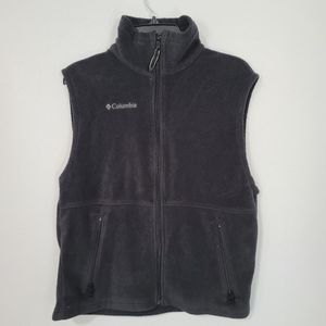 Columbia Fleece Vest Jacket Sleeveless Men’s Small